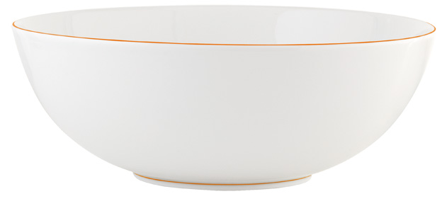 Saladier grand modèle orange abricot - Raynaud